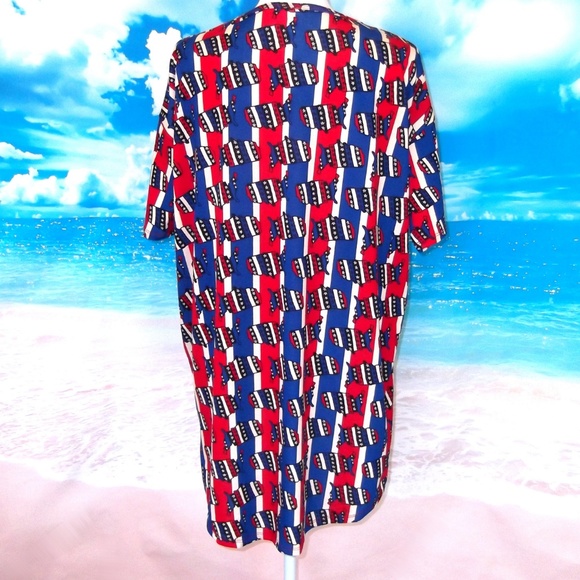 LulaRoe Patriotic Classic Tee XS - Picture 5 of 7